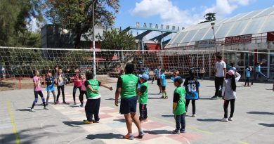 Encuentro de Minivóley en el Parque San Martín Encuentro de Minivóley en el Parque San Martín