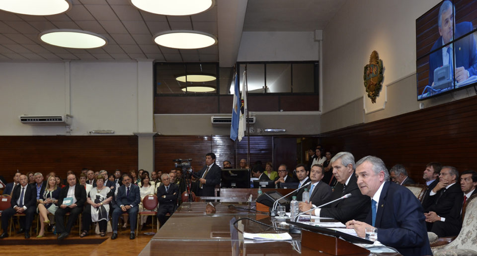 Morales inauguró el 157° Periodo de Sesiones Ordinarias de la Legislatura – El Jujeño