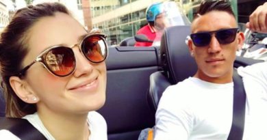 Murió la novia de Ricardo Centurión Murió la novia de Ricardo Centurión