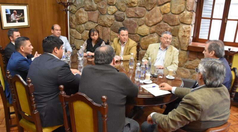 Representantes de la Cámara de Comercio Exterior de Jujuy se reunieron con el Vicegobernador de la Provincia