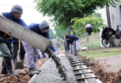 Avanzan las obras de infraestructura urbana en Alto Comedero bajo el programa “Obras Mixtas”