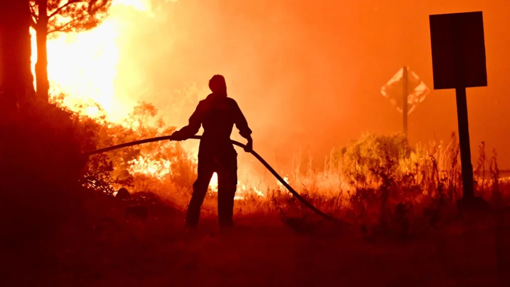 Incendio Forestal en Chubut