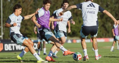 Con Messi como eje, la Selección Argentina inició los entrenamientos para la doble fecha de amistosos