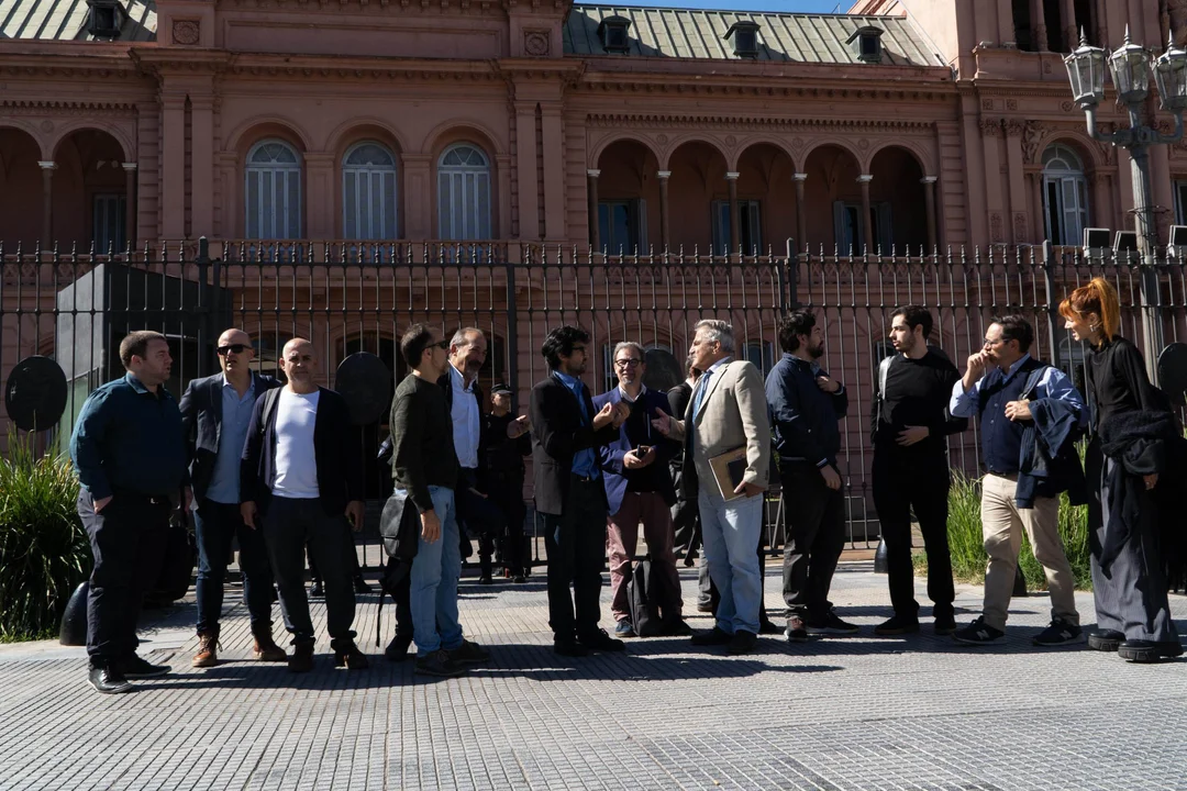acreditados a casa rosada