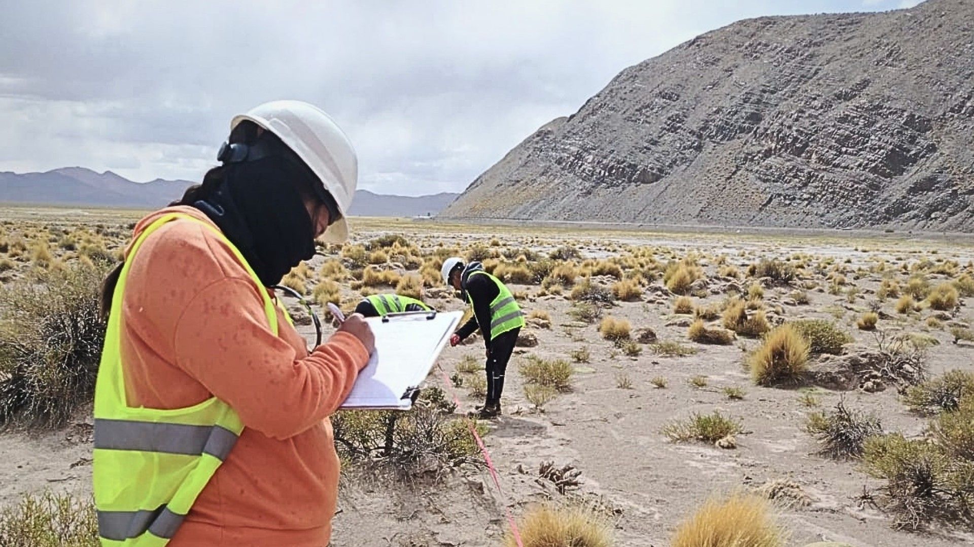 monitoreo participativo en la puna Exar