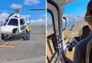 Rescate aéreo del SAME permitió asistir de urgencia a una persona en una zona de difícil acceso
