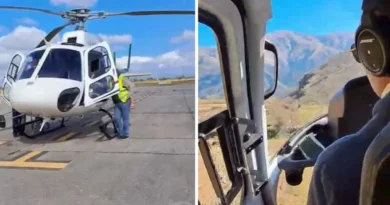 Rescate aéreo del SAME permitió asistir de urgencia a una persona en una zona de difícil acceso Rescate aéreo del SAME permitió asistir de urgencia a una persona en una zona de difícil acceso