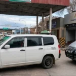 Bloquean el Puente Internacional Villazón-La Quiaca por la falta de combustible en Bolivia bloqueo del puente villazon