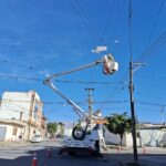 Aseguran que el servicio eléctrico ya está casi normalizado en toda la provincia tras el temporal 05