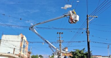 Aseguran que el servicio eléctrico ya está casi normalizado en toda la provincia tras el temporal