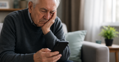 Los celulares inteligentes podrían aumentar el riesgo de depresión en adultos mayores, según un estudio