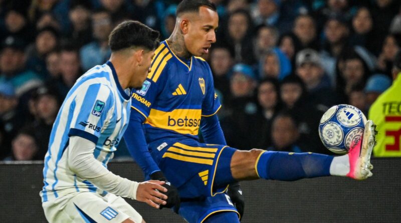Racing y Boca empataron 1-1 en Avellaneda y siguen sin despegar en el Torneo Clausura