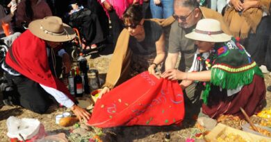 San Salvador de Jujuy honró a la Pachamama con una multitudinaria ceremonia en el Parque Xibi Xibi