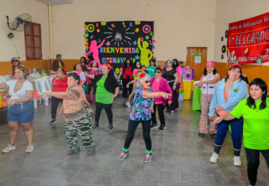 Fiesta retro en Jujuy: el CPV Belgrano recibió la primavera con juegos, baile y disfraces