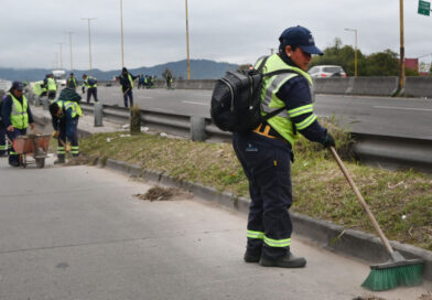 Limpieza en avenida General Savio: habrá que circular con precaución este jueves