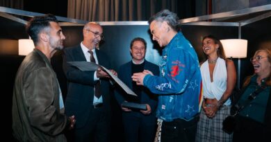 Robbie Williams fue distinguido en Buenos Aires y quedó fascinado con una canción de Soda Stereo